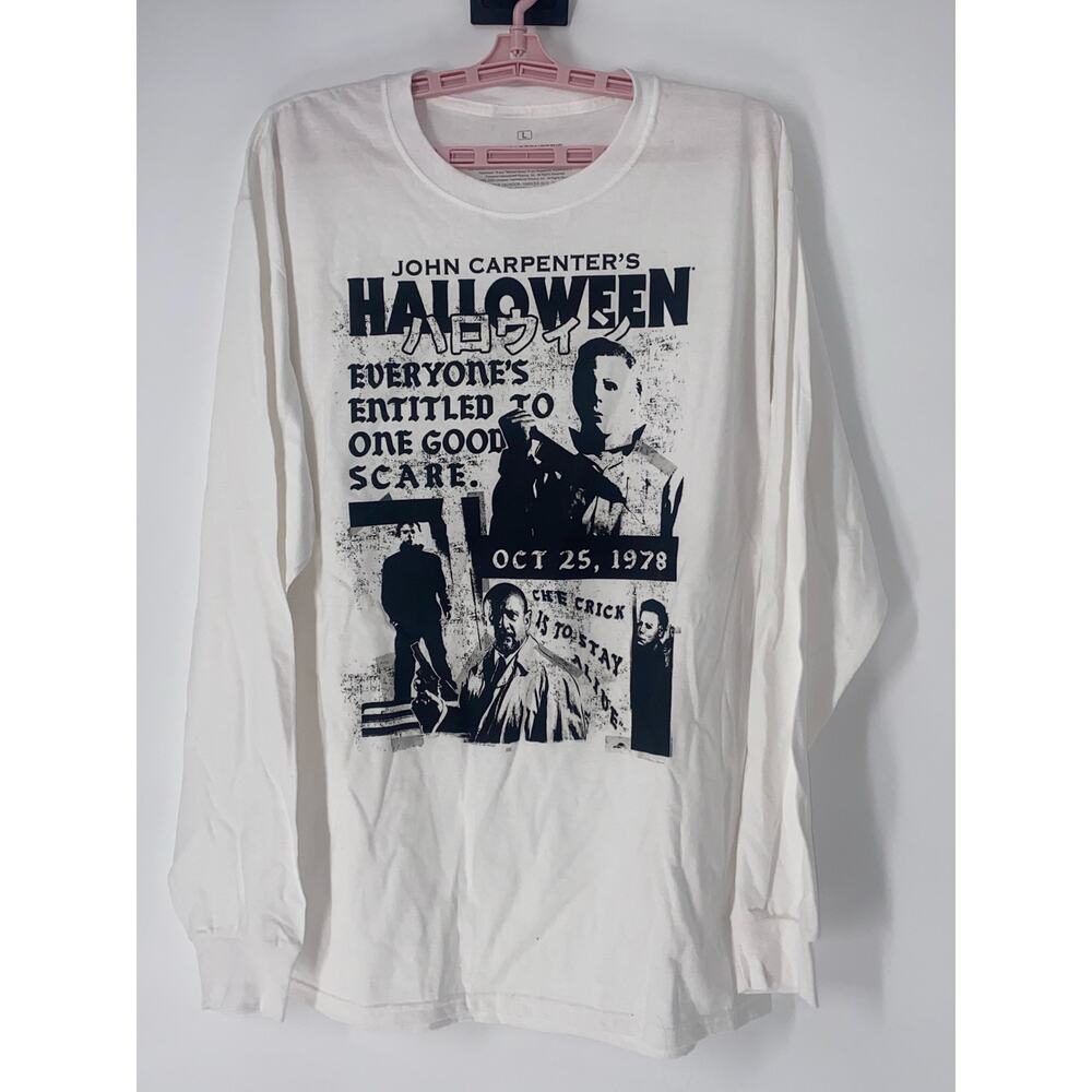Mens Halloween Mike Myers longsleeve shirt! Large